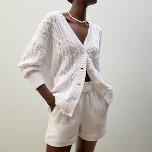 J.Crew Pull On Linen Shorts